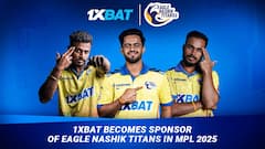 1XBAT becomes sponsor of Eagle Nashik Titans in MPL 2025: Investing in the growth of regional cricket in India
