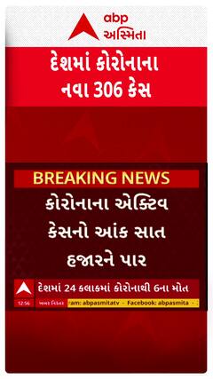 India Corona Cases : દેશમાં છેલ્લા 24 કલાકમાં કોરોનાના 306 કેસ નોંધાયા, 6 લોકોના મોત