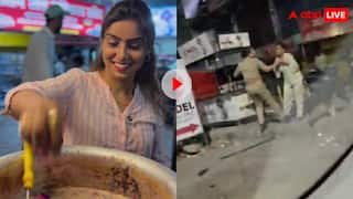 मॉडल चायवाली का कॉलर पकड़कर पुलिस ने घसीटा, आधी रात का ये वीडियो हो रहा जमकर वायरल