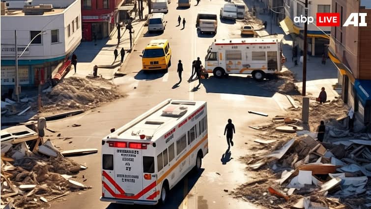 भूकंप के झटकों की वजह से कांप उठी धरती, दहशत में घरों से निकले लोग