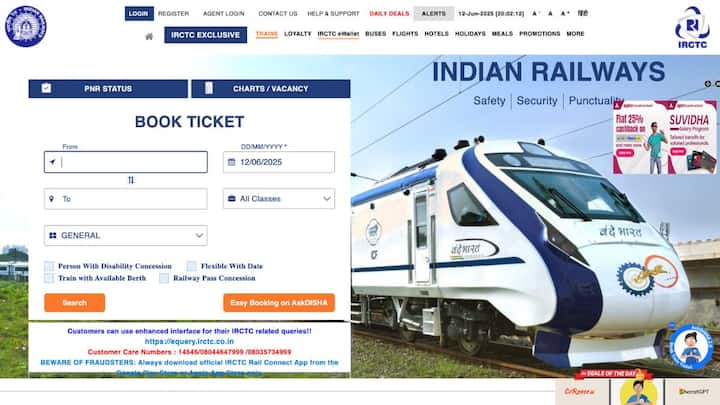 तत्काल बुकिंग करने के लिए सबसे पहले आपको आईआरसीटीसी की आधिकारिक वेबसाइट www.irctc.co.in या जाना होगा. या आईआरसीटीसी रेल कनेक्ट ऐप ओपन करना होगा. इसके बाद आपको अपने यूजर नेम पासवर्ड और कैप्चा कोड दर्ज करके लाॅगिन करना होगा.