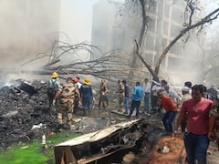 Air India Plane Crash In Ahmedabad : भिंतींना भगदाड पाडून विमान आत घुसलं, भरल्या ताटावरच डॉक्टरांनी प्राण सोडले, हादरवणारे 10 फोटो