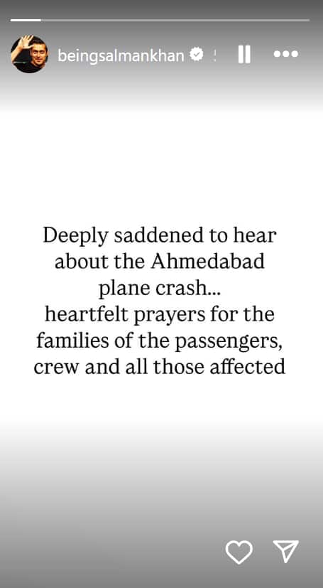 हादसे का सुनकर टूट गया हूं', अहमदाबाद प्लेन क्रैश पर शाहरुख, सलमान और आमिर खान ने जताया दुख