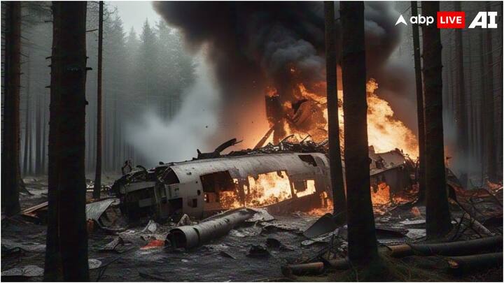 बताया जा रहा है कि एयर इंडिया का विमान टेकऑफ के तुरंत बाद क्रैश हो गया. सोशल मीडिया पर वायरल एक वीडियो में विमान को नीचे की ओर गिरते हुए देखा जा सकता है. इसके तुरंत बाद विमान एक आग के गोले में तब्दील हो जाता है.