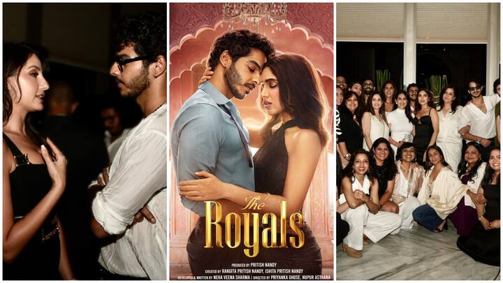 The Royals Sucsess Party : नेटफ्लिक्स की सीरीज 'द रॉयल्स' ने सक्सेस पर धमाकेदार पार्टी की. सीरीज की टीम की ये शानदार तस्वीरें आप जरूर देखें.