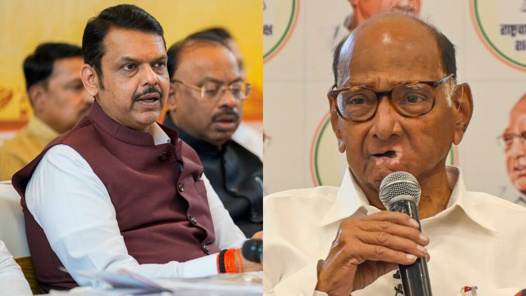 Air India Plane Crash पर CM देवेंद्र फडणवीस और शरद पवार ने जताया दुख, जानें- क्या कहा? Maharashtra CM Devendra Fadnavis Sharad Pawar Reaction on Ahmedabad To London Air India Passenger Plane Crash Air India Plane Crash पर CM देवेंद्र फडणवीस और शरद पवार ने जताया दुख, जानें- क्या कहा?