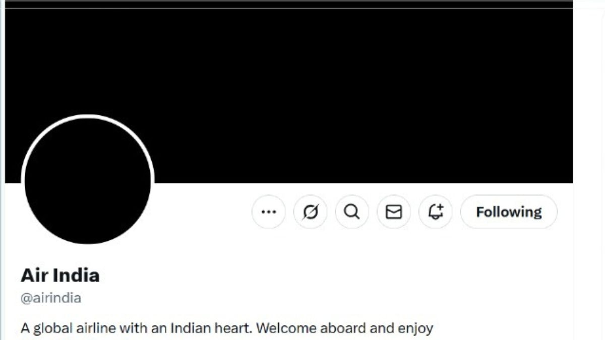 अहमदाबाद प्लैन क्रैश के बाद एयर इंडिया ने हटाई X की डीपी