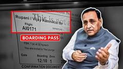 'ती' बातमी अखेर खरी ठरली, गुजरातचे माजी मुख्यमंत्री विजय रुपाणी त्याच विमानात, बोर्डिंग पास मिळाला!