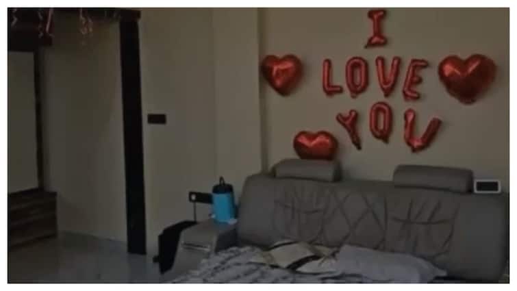 ‘I Love You’ Balloons Seen Hanging In Raja-Sonam Raghuvanshi’s Bedroom: Watch