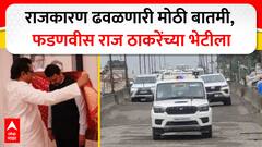 Raj Thackeray Devendra Fadnavis : राजकारण ढवळणारी मोठी भेट, फडणवीस राज ठाकरेंच्या भेटीला
