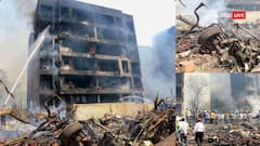 Ahmadabad Plane Crash Photo: डॉक्टर्स हॉस्टल पर क्रैश हुआ एयर इंडिया का विमान, त्रासदी की भयंकर तस्वीरें