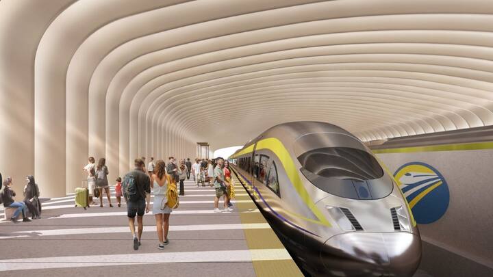 कैलिफोर्निया का हाई-स्पीड रेल प्रोजेक्ट सैन फ्रांसिस्को को लॉस एंजेलिस से जोड़ने वाला है. दोनों जगहों के बीच दूरी हाई स्पीड ट्रेन से महज तीन घंटे में पूरी हो जाएगी.