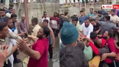 సమస్యలపై నిలదీత, వాగ్వివాదంలో ఎంఐఎం ఎమ్మెల్యే, అనుచరులపై స్థానికులు దాడి