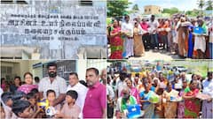 ரூ.10 லட்சம் மதிப்பிலான கல்வி சீர்வரிசை, மாட்டு வண்டியில் ஊர்வலம்! மாணவர்கள் உற்சாகம்