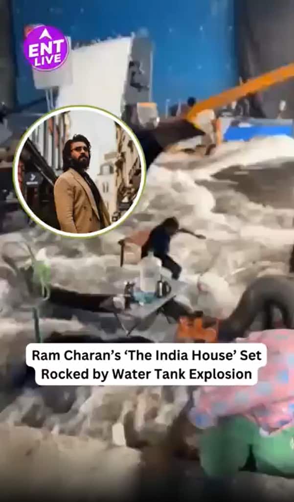 Ram Charan’s 'The India House' Shoot Halted : Cameraman Seriously Injured in Water Tank Burst