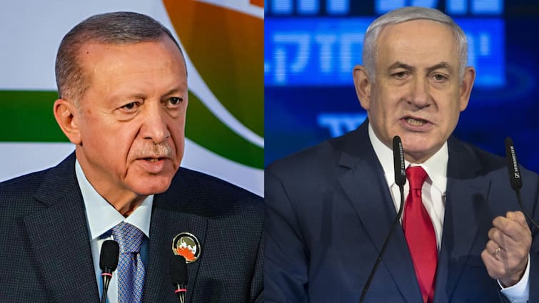 Turkey Recep Tayyip Erdogan scared Stop Israel Benjamin Netanyahu is burning world after attack on iran 'इजरायल को रोको, दुनिया जला रहे नेतन्याहू', ईरान पर हमले के बाद खौफ में आए तुर्किए के राष्ट्रपति एर्दोगन