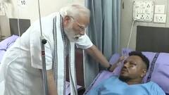 PM Modi Speaks To 'Miracle Survivor' Of Air India Crash At Ahmedabad Hospital