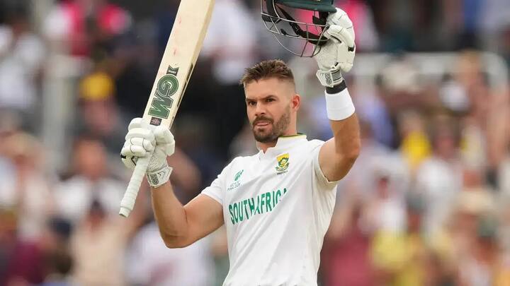 मार्करामने 156 चेंडूत शतक पूर्ण केले. त्याने 11 चौकारांच्या मदतीने शतक गाठले.