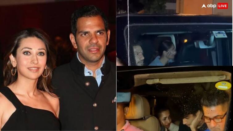 Karisma Kapoor Ex husband Sunjay Kapoor Death Kareena Kapoor Saif Ali Khan Malaika Arora Spotted at actress house Watch: करिश्मा कपूर के Ex पति संजय कपूर का निधन, पति सैफ संग फौरन बहन के घर पहुंचीं करीना, मलाइका भी हुईं स्पॉट