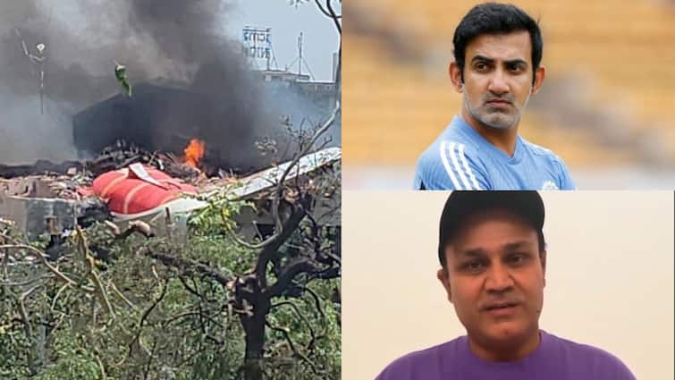 गंभीर से कोहली तक .., क्रिक के खिलाड़ी अहमदाबाद के विमान दुर्घटना के साथ रोए; पता है कि किसने कहा
