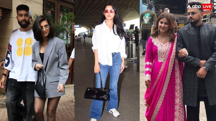 Celebs Spotted: एपी ढिल्लों संग ग्लैमरस लुक में दिखीं तारा सुतारिया, कैजुअल में शहनाज गिल ने ढाया कहर, देखें तस्वीरें