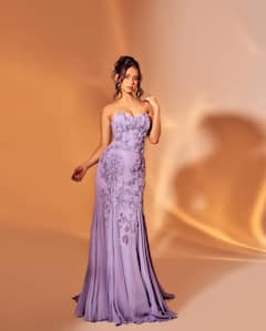 Soundarya Sharma Is A Lavender Dream In This Rosette Gown, Check Out Pics