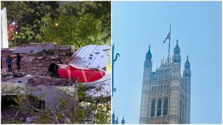 British Parliament Flag Lowered, Flowers Outside India House — Tributes Pour In For Air India Crash Victims