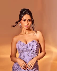 Soundarya Sharma Is A Lavender Dream In This Rosette Gown, Check Out Pics