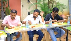 'கொம்புசீவி' படப்பிடிப்பு நிறைவு; படக்குழுவினர் அனைவருக்கும் பிரியாணி விருது வைத்து புத்தாடை வழங்கிய சண்முகபாண்டியன்!