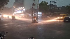 ગોંડલમાં મેઘતાંડવ: એક કલાકમાં ધોધમાર 4 ઈંચ વરસાદથી વાહનો તણાયા, જળબંબાકાર જેવી સ્થિતિ