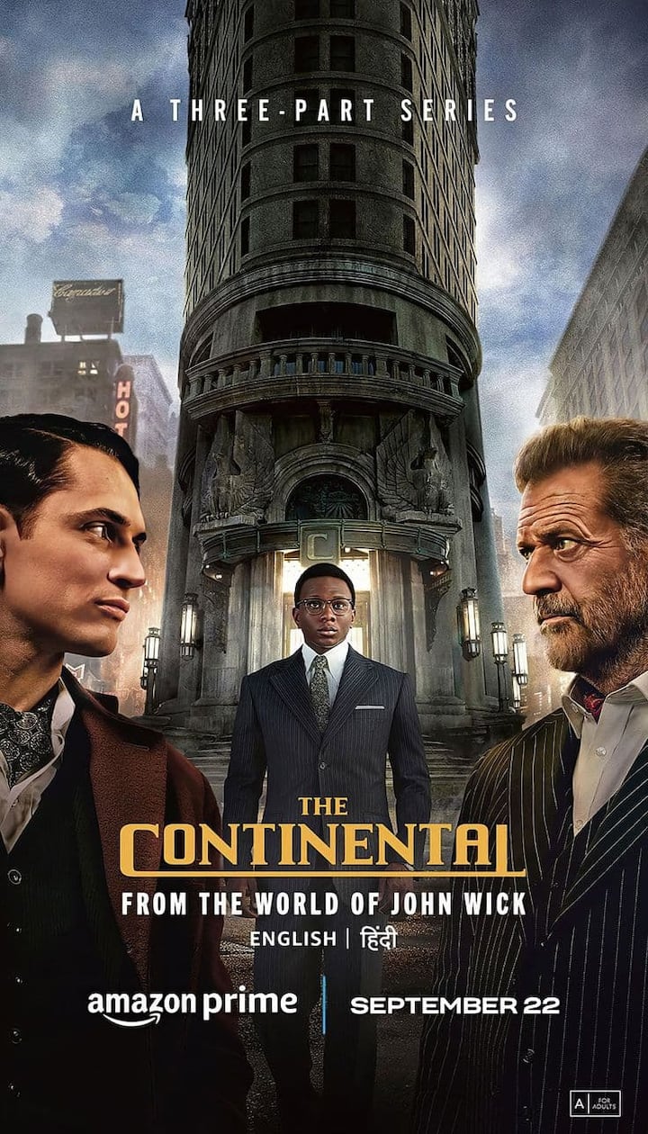 द कॉन्टिनेंटल वेब सीरीज  जॉन विक की दुनिया का प्रीक्वल है. इसमें एक ऐसा होटल है जहां हत्यारे रुकते हैं, लेकिन खून बहाना मना है. लॉयल्टी, नियम और अंडरग्राउंड पॉलिटिक्स की जबरदस्त कहानी है इसमें.