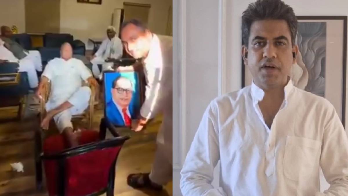 अंबेडकर की फोटो के साथ लालू यादव की तस्वीर पर विवाद, BJP ने कहा- ‘इतना अहंकार?’