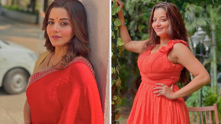 Bhojpuri Actress Monalisa एक बार फिर अपने लुक्स को लेकर चर्चा में हैं. नई तस्वीरों ने सोशल मीडिया पर धमाल मचाया है. देखिए कैसे हर फोटो में दिखा उनका अलग अंदाज.