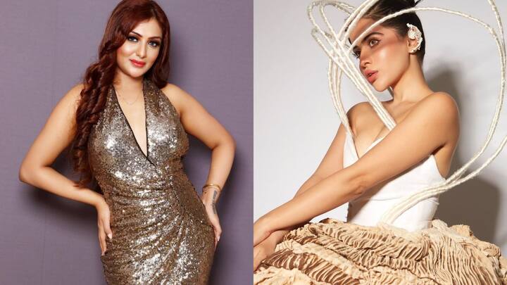 Khushi Mukherjee Urfi Javed Outfits: सोशल मीडिया सेंसेशन खुशी कपूर और उर्फी जावेद अपने यूनिक फैशन ट्रेंड्स के लिए जानी जाती हैं.