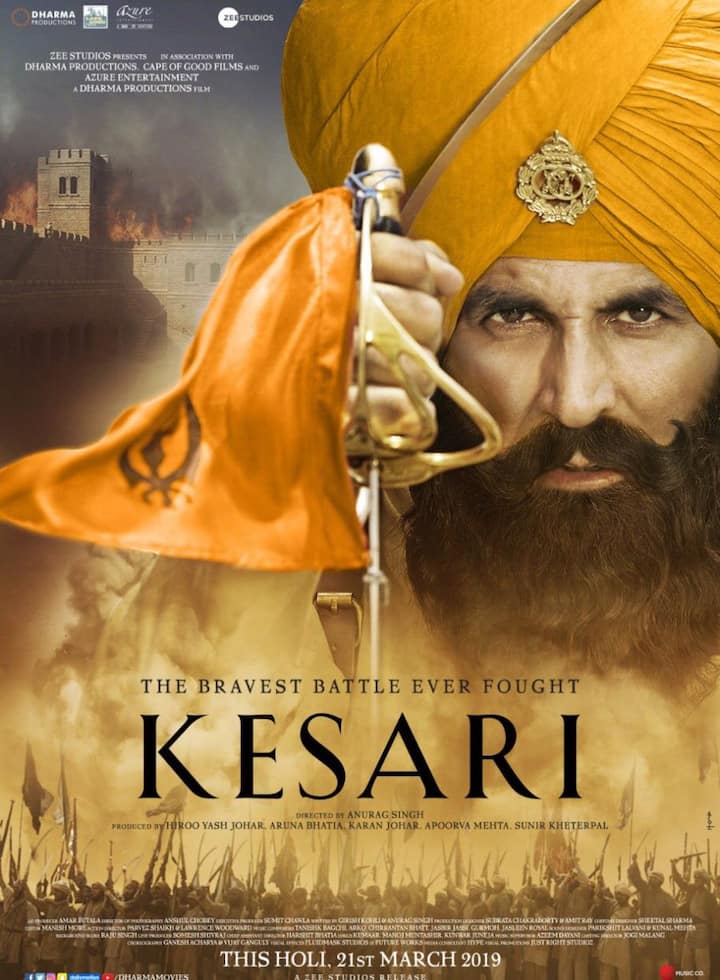 The Kesari film is at number six in which the character of Akshay's Sikh Soldier was well liked by the audience. It earned 153 crores at the box office.