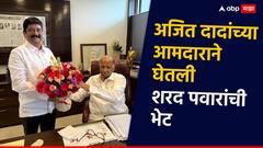 एकीकडे राष्ट्रवादीच्या एकत्रि‍करणाची चर्चा; दुसरीकडे अजित पवारांचे आमदार शरद पवारांना भेटले