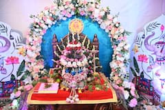 Lalbaugcha Raja 2025 : लालबागच्या राजाचा “गणेश मुहूर्त” पूजन सोहळा उत्साहात संपन्न; पाहा PHOTOS