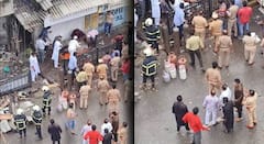 Mahim Fire Accident :  माहीम येथील मखदूम फूड स्टोअरला भीषण आग; 8 जण जखमी, एकाच दुर्दैवी मृत्यू
