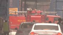 दिल्ली में जनपथ रोड पर CCS बिल्डिंग में लगी आग, दमकल की 13 गाड़ियां बुझाने में जुटीं