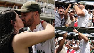 एडन मार्करम ने खुल्लम खुल्ला वाइफ को किया किस, फैंस के साथ बीयर पीकर मनाया जीत का जश्न; फोटो वायरल