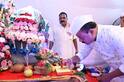 Lalbaugcha Raja 2025 : लालबागच्या राजाचा “गणेश मुहूर्त” पूजन सोहळा उत्साहात संपन्न; पाहा PHOTOS