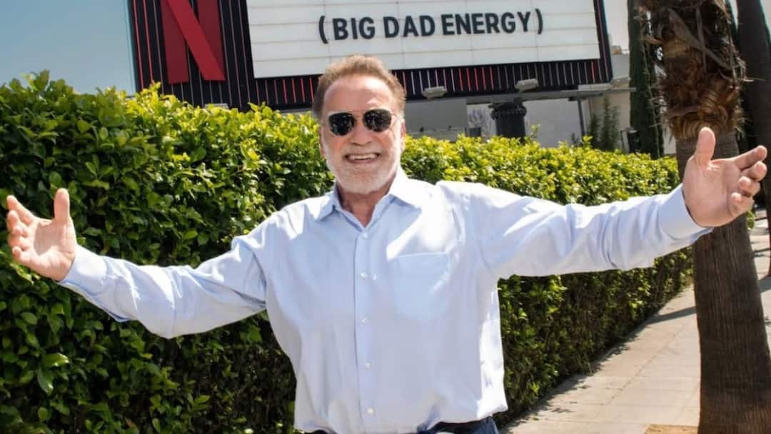 arnold-chris-pratt-patrick-schwarzenegger-movie-talks Will Arnold Schwarzenegger Join Patrick in The White Lotus? Actor Responds