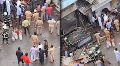 Mahim Fire Accident :  माहीम येथील मखदूम फूड स्टोअरला भीषण आग; 8 जण जखमी, एकाच दुर्दैवी मृत्यू