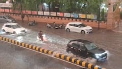 Rajkot Rain: રાજકોટમાં દોઢ કલાકમાં 3 ઇંચ વરસાદથી જળબંબાકાર,અનેક વિસ્તારોમાં ભરાયા પાણી