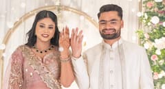 सगाई के बाद पहली बार ससुराल पहुंचे रिंकू सिंह, शर्म से लाल हो गईं सपा सांसद प्रिया सरोज