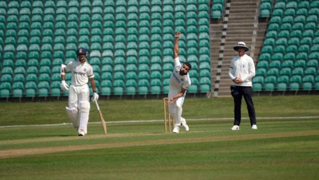 ruturaj gaikwad washington sundar out for zero sarfaraz khan century sai sudarshan misses fifty india vs india a intra squad match scorecard गायकवाड़-सुंदर जीरो, सुदर्शन ने 38 तो सरफराज ने बनाए 101 नाबाद; देखें इंग्लैंड में भारतीय बल्लेबाजों का स्कोरकार्ड