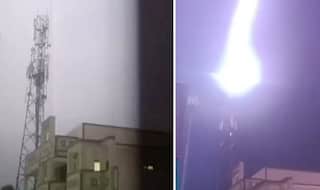 Anand Rain: ખંભાત મુખ્ય બજારમાં ટાવર પર વીજળી પડી, Live દ્રશ્યો કેમેરામાં કેદ, VIDEO 