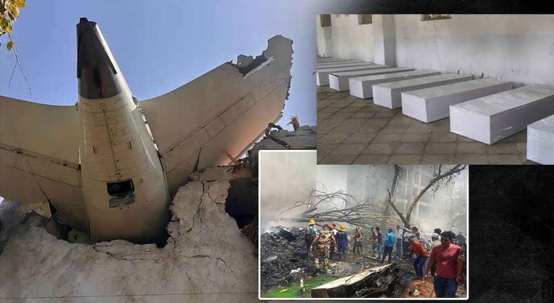 'शक्य तितक्या लवकर 100 शवपेट्या बनवा!' एअर इंडियाच्या अधिकाऱ्यांचा नेमका फोन कुणाला? अहोरात्र लागले लोक कामाला air india order 100 coffins after Air India Plane Crash In Ahmedabad more than 7 people worked day and night at Vadodara marathi news 'शक्य तितक्या लवकर 100 शवपेट्या बनवा!' एअर इंडियाच्या अधिकाऱ्यांचा नेमका फोन कुणाला? अहोरात्र लागले लोक कामाला