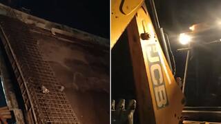 Section Of Under-Construction Railway Bridge Collapses In MP's Shivpuri, 6 Injured: VIDEO