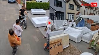 ब्रिटेन में पंजाबी ठाठ की नई मिसाल, पिंड से बुलेट-बर्तन सब कराया शिफ्ट, वायरल हो रहा वीडियो